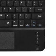 Блутут клавиатура Hama "Premium" с калъф, стойка и тъчпад за таблети 24 - 28 см (9.5 - 11"), Черен
