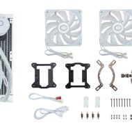 Охладител за процесор Cooler Master ML240L Core ARGB White