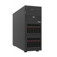 Сървър Lenovo ThinkSystem ST250 V2, Xeon E-2378 (8C 2.6GHz 16MB Cache/65W), 1x32GB, O/B, 2.5" HS (8), 5350-8i, HS 750W Titanium, XCC Enterprise, No DVD