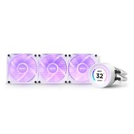 Охладител за процесор NZXT Kraken Elite 360 RGB White, LCD Display
