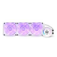Охладител за процесор NZXT Kraken Elite 360 RGB White, LCD Display