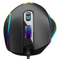 Mouse Modecom Volcano Veles RGB Gaming, Black
