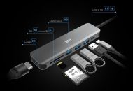 Докинг станция Silicon Power Boost SU20, 7 в 1, USB-C