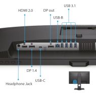 Монитор BenQ PD2705Q, 27" IPS LED, 5ms, 2560x1440 2K QHD, Designer Monitor, AQCOLOR, 100% sRGB, HDR10, B.I., LBL, KVM, ICCsync, CAD/CAM, DualView, Contrast 1000:1, 300 cd/m2, HDMI, DP, USB Type-C(Power 65W, DP alt), Speakers 2x2W, Height Adj., Swivel, Til