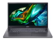 Лаптоп Acer Aspire 5 A517-58GM-74TF, Core i7 1355U(1.7GHz up to 5GHz, 12 MB), 17.3" FHD IPS, 16GB DDR4 (1 slot free), 512GB SSD, NVIDIA GeForce RTX2050 4Gb, FPR, Keyboard backlight, No OS, 36 months warranty
