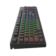 Геймърскa механична клавиатура Dark Project KD104A Black Full Size - Hot-Swappable Gatheron Optical Red, RGB, PBT