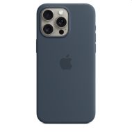 Калъф Apple iPhone 15 Pro Max Silicone Case with MagSafe - Storm Blue