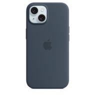Калъф Apple iPhone 15 Silicone Case with MagSafe - Storm Blue
