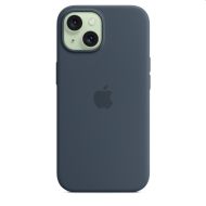 Калъф Apple iPhone 15 Silicone Case with MagSafe - Storm Blue