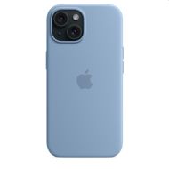 Калъф Apple iPhone 15 Silicone Case with MagSafe - Winter Blue