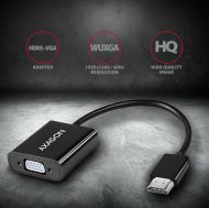 Adapter HDMI M - VGA F, Audio, AXAGON RVH-VGAN