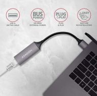 USB3-A to Giga ETHERNET , alum, AXAGON ADE-TR