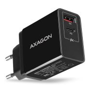 USB-A/C Charger, 22W, QC3.0, AXAGON ACU-PQ22