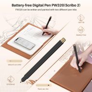 Цифрова писалка за таблет HUION Scribo PW320, За модели Huion Note X10