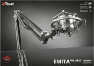 Стойка TRUST GXT 253 Emita Microphone Arm