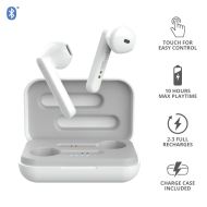 Слушалки TRUST Primo Touch Bluetooth Earphones White