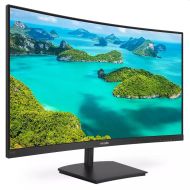 Монитор Philips 241E1SCA, 23.6" Curved 1500R VA WLED, 1920x1080@75Hz, 4ms GTG, 250cd/m2, 3000:1, Mega Infinity DCR, FreeSync/Adaptive Sync, FlickerFree, Low Blue Mode, 3Wx2, Tilt, D-SUB, HDMI