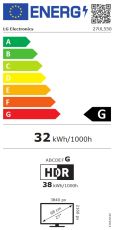 Монитор LG 27UL550-W, 27" UHD 4K HDR, IPS Panel Anti-Glare, 5ms, 1000:1, 300cd/m, 3840x2160, sRGB 98% Color Gamut, HDR 10, HDMI, DisplayPort, RADEON FreeSync, Headphone out, Height / Pivot / Tilt Adjustable Stand, Black