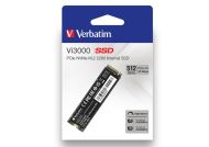 Твърд диск Verbatim Vi3000 Internal PCIe NVMe M.2 SSD 512GB