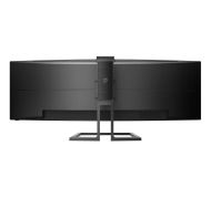 Монитор Philips 499P9H, 49" 32:9 Super Wide Curved 1800R VA LED, 5120x1440@60Hz, HDR 400, 5ms, 3000:1, 80M:1 DCR, 450 cd/m2, Web cam,Tilt, Swivel, Heigh Adjust, HDMI, DP, Headphone Out, Speakers, USB-C/USB 3.1, RJ45, Black