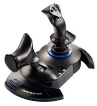 Жичен джойстик,  авиосимулатор Thrustmaster T.Flight Hotas 4  за PC / PS4, Черен