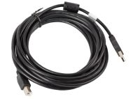 Кабел Lanberg USB-A (M) -> USB-B (M) 2.0 cable 5m, black ferrite