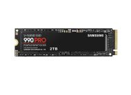 Твърд диск Samsung SSD 990 PRO 2TB PCIe 4.0 NVMe 2.0 M.2 V-NAND 3-bit MLC, 256-bit Encryption, Read 7450 MB/s Write 6900 MB/s