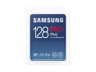 Памет Samsung 128GB SD PRO Plus + Reader, Class10, Read 160MB/s - Write 120MB/s
