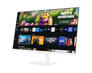 Монитор Samsung LS27BM501, 27" VA LED, SMART, 60Hz, 4ms GTG, 1920x1080, 250 cd/m2, 2xUSB 2.0, 2xHDMI 1.4, Wi-Fi 5, Bluetooth 4.2, Speakers, White