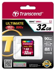 Памет Transcend 32GB SDHC UHS-I Ultimate (Class10)