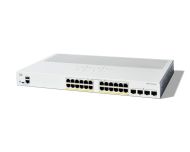 Комутатор Cisco Catalyst 1200 24-port GE, PoE, 4x1G SFP