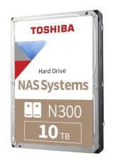 Твърд диск Toshiba N300 10TB ( 3.5", 256MB, 7200 RPM, SATA 6Gb/s )