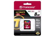 Памет Transcend 8GB SDHC UHS-I Ultimate (Class10)