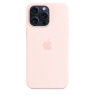Калъф Apple iPhone 15 Pro Max Silicone Case with MagSafe - Light Pink
