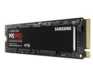Твърд диск Samsung SSD 990 PRO 4TB PCIe 4.0 NVMe 2.0 M.2 V-NAND 3-bit MLC, 256-bit Encryption, Read 7450 MB/s Write 6900 MB/s