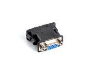 Адаптер Lanberg adapter DVI-I (m) (24+5) dual link -> VGA (15f)