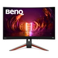 Монитор BenQ MOBIUZ 2K EX2710R, 27'' VA, 165Hz, 1ms, 2560x1440 QHD, 16:9 Curved Gaming, FreeSync Pro, P3 90%, sRGB, Flicker-free, Light Tuner,HDR 400, HDRi, B.I.+, LBL, Black eQualizer, 1000:1, 400 cd/m2, treVolo 2x2W+5W woofer, 2xHDMI 2.0, DP, Height Adj