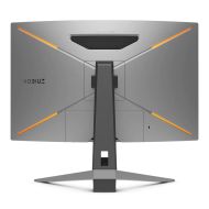 Монитор BenQ MOBIUZ 2K EX2710R, 27'' VA, 165Hz, 1ms, 2560x1440 QHD, 16:9 Curved Gaming, FreeSync Pro, P3 90%, sRGB, Flicker-free, Light Tuner,HDR 400, HDRi, B.I.+, LBL, Black eQualizer, 1000:1, 400 cd/m2, treVolo 2x2W+5W woofer, 2xHDMI 2.0, DP, Height Adj
