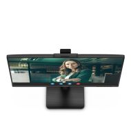 Монитор AOC 24P3CW, 23.8" IPS WLED, 1920x1080@75Hz, 4ms GtG, 300cd m/2, 1000:1, DCR 50M:1, AdaptiveSync, FlickerFree, Low Blue Light, 5Wx2, 5MP Windows Hello, Tilt, Height Adjust, Pivot, Swivel, HDMI, DP, RJ45, USB hub
