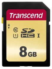 Памет Transcend 8GB SD Card UHS-I U1, MLC