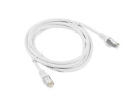 Кабел Lanberg patch cord CAT.6 FTP 1m, white