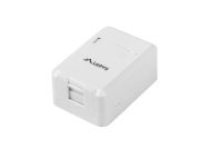 Конектор Lanberg empty surface-mount box for keystone 1-port