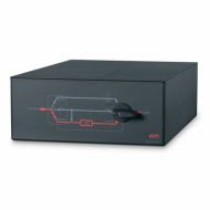 Аксесоар APC Single Phase Service Bypass Panel, 7000-10000VA, 230V, Black, 4U, Rack/Tower Convertible