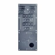 Аксесоар APC Single Phase Service Bypass Panel, 7000-10000VA, 230V, Black, 4U, Rack/Tower Convertible