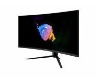Монитор MSI Optix MAG342CQR, 34", 144Hz, 1ms, VA, 3440x1440 UWQHD, 21:9, AG, Curve 1500R, Night Vision, Anti-Flicker, Adaptive-Sync, 300 cd/m2, Contrast 4000:1, 2x HDMI (2.0), DP 1.4, Height Adj 90mm, Tilt, Swivel, Pivot, Frameless, VESA75, 9S6-3DB65H-026