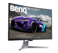 Монитор BenQ EX3203R, 31,5" VA, 144Hz, 4ms, QHD 2560x1440, Curved LED 1800R, FreeSync2, 90% DCI-P3, Display HDR 400, Eye-Care, Flicker-free, LBL, B.I.+, 3000:1, 20M:1 DCR, 400 cd/m2, 8bit, HDMI x2, DP, USB Type-C, USB 3.1, Height Adj., Tilt, Gray