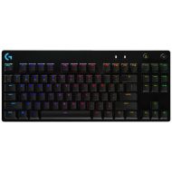 Клавиатура Logitech G Pro TKL Keyboard, GX Clicky, Lightsync RGB, Detachable Cable, 3-Step Angle Adjustment, 12 Programmable F Keys, Black