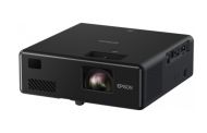 Мултимедиен проектор Epson EF-11, Portable Laser, Full HD (1920 x 1080), 16:9 , 1000 ANSI lumens, 2500000:1, 1xHDMI, Bluetooth, Miracast, 1x2 W, 30-150", 1.2 kg, Black