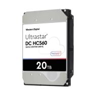 Твърд диск Western Digital Ultrastar 20TB ( 3.5", 512MB, 7200 RPM, SATA 6Gb/s, 512N SE NP3 )