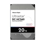 Твърд диск Western Digital Ultrastar 20TB ( 3.5", 512MB, 7200 RPM, SATA 6Gb/s, 512N SE NP3 )